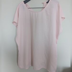 Halogen Nordstrom pink SS blouse L